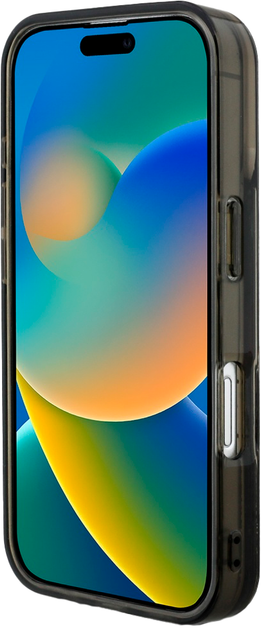 Панель Karl Lagerfeld Liquid Glitter Choupette Logo для iPhone 16 Black (3666339464028) - зображення 5