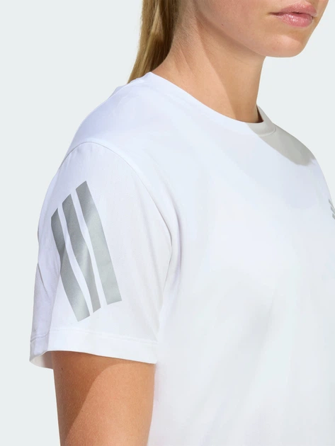 Спортивная футболка для бега женская Adidas Adi365/T W JZ5115 XS White (4068822642866) - изображение 5