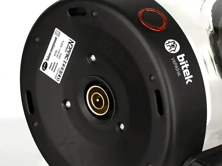 Чайник электрический стеклянный 2,0л 2400Вт BITEK BT-3113, электрочайник - изображение 8
