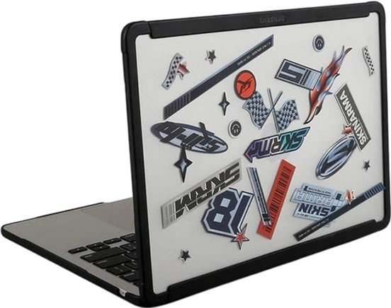 Чохол-накладка для ноутбука SkinArma Henko для Macbook Air 13" M3/M2 Transparent (SK-MBAM2-HENFRT) - зображення 4