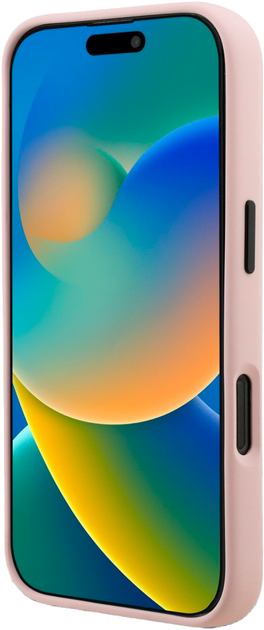 Панель Karl Lagerfeld Silicone Karl Sketch MagSafe для iPhone 16 Pro Pink (3666339462963) - зображення 5