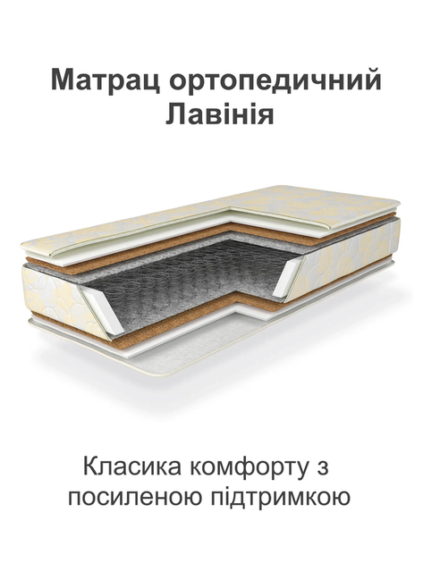 Ортопедический матрас «Лавиния» 700*1900 на независимых пружинах - изображение 2