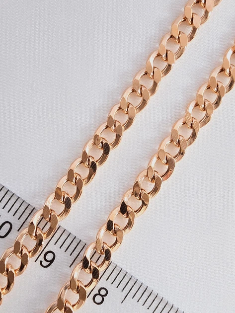 Золотий ланцюг «Панцир» (55см) 301007-1л - изображение 8