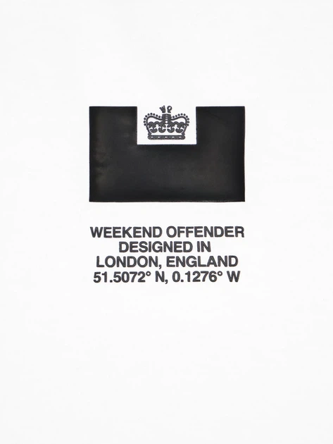 Футболка Weekend Offender Carmine Graphic Белая — размер S - изображение 2