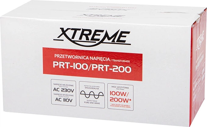 Przetwornica napięcia Xtreme PRT-100W 230 V - 110 V (5900804107989) - obraz 3