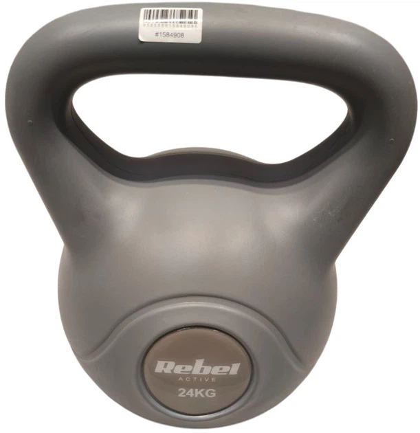 Гиря Rebel Active RBA-2322G-24 бітумна 24 кг Сіра (5901890122092) (955555915849085) - Уцінка - зображення 6