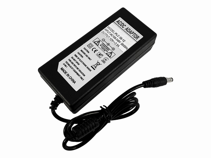 Блок питания 12V 2A универсальный адаптер для электроники и устройств питания с разъемом 5.5 x 2.5мм - изображение 3
