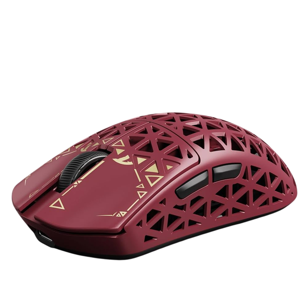 Миша бездротова Attack Shark R5 Ultra Red - Фото 3 Миша бездротова Attack Shark R5 Ultra Red - изображение 3
