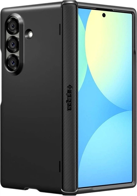 Etui Spigen Slim Armor Pro Mag Fit do Samsung Galaxy Z Fold 7 Black (ACS09551) - obraz 3