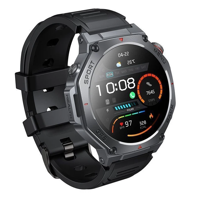 Смарт-годинник Hoco Y37 AMOLED GPS sports watch(call version) Black - Фото 4 Смарт-годинник Hoco Y37 AMOLED GPS sports watch(call version) Black - зображення 4