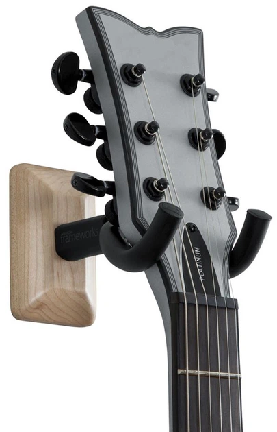Настенное крепление для гитары GATOR FRAMEWORKS GFW-GTR-HNGRMPL Maple Wall Mount Guitar Hanger - изображение 2