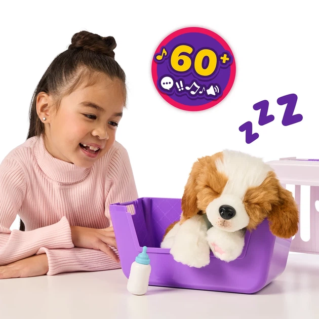 Інтерактивна іграшка Little Live Pets Лагідне цуценя 33 см - зображення 4