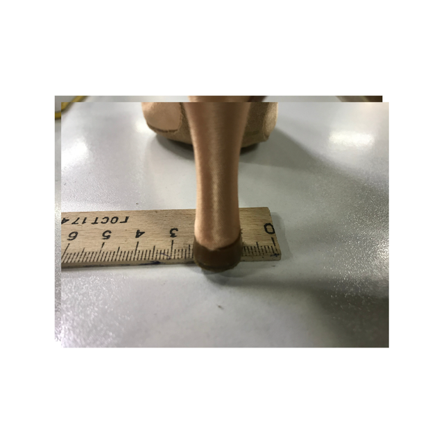 Накаблучники для бальной обуви Contour кожаные 13×13 мм, 10 пар - изображение 3