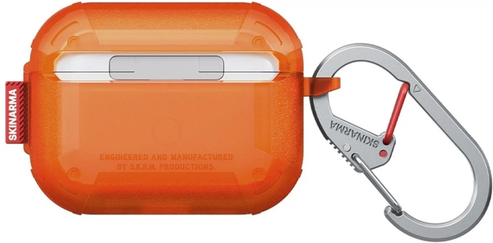 Etui SkinArma Mecha LE do Apple AirPods Pro 3 Orange (SK-APP3MECLE-FORG) - obraz 3