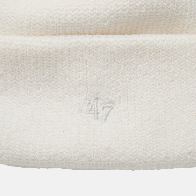 Серая шапка New Balance Cuff Knit Hat (LAH00543SST) - изображение 4