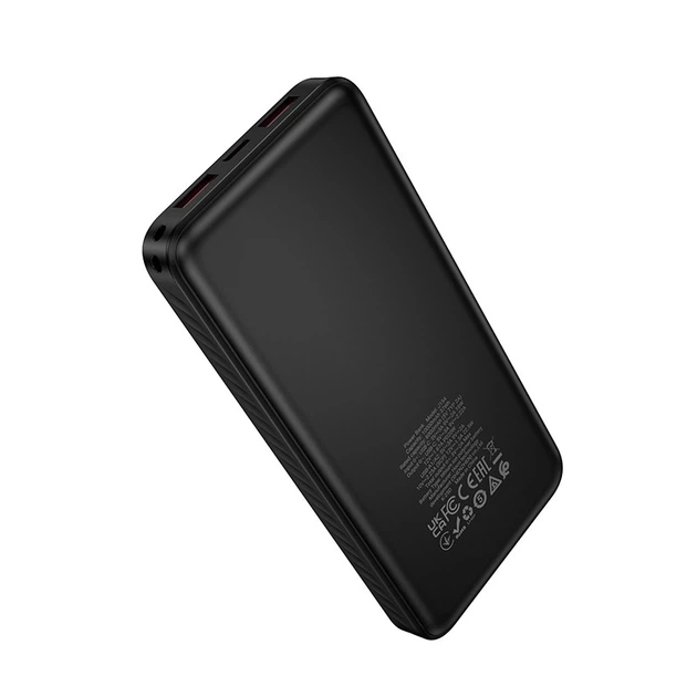 Павербанк HOCO J154 10000 mAh 22.5W 2USB/1Type-C Портативний зовнішній акумулятор Power Bank зі швидкою зарядкою 22.5W+PD20W Black - зображення 4