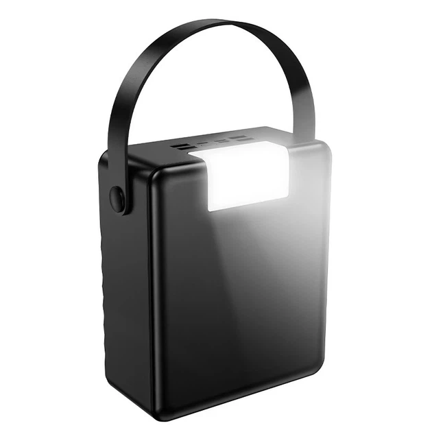 Павербанк Borofone BJ85 100000 mAh 22.5W 4USB/2Type-C/Lightning Портативний зовнішній акумулятор Power Bank зі швидкою зарядкою 22.5W+PD20W та ліхтариком Black - зображення 5