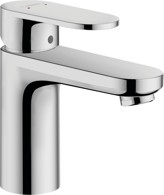 Змішувач HANSGROHE Vernis Blend 100 для умивальника з донним клапаном pop-up Chrome (71551000) - Фото 2 Змішувач HANSGROHE Vernis Blend 100 для умивальника з донним клапаном pop-up Chrome (71551000) - изображение 2