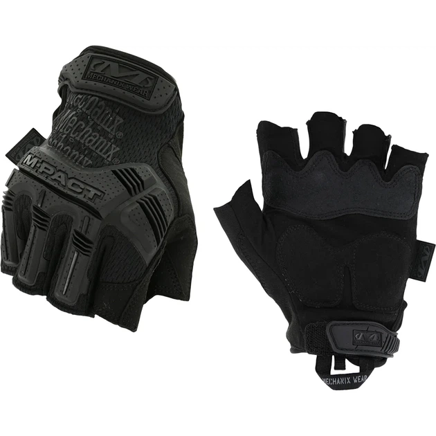 Перчатки Mechanix M-Pact Fingerless XL Black - Фото 3 Перчатки Mechanix M-Pact Fingerless XL Black - изображение 3