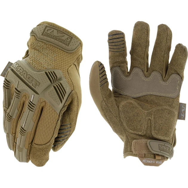 Перчатки Mechanix M-Pact L Coyote - Фото 1 Перчатки Mechanix M-Pact L Coyote - изображение 1