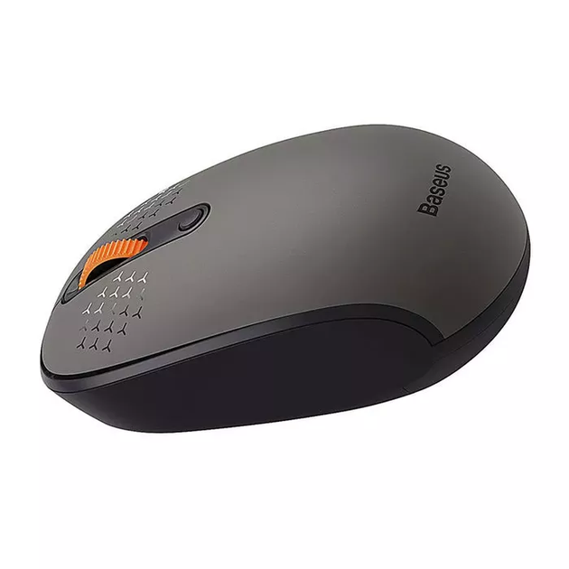 Беспроводная USB мышь Baseus F01B Tri-mode 2.4G BT 5.0 1600 DPI Froster Gray (B01055503833-00) - Фото 5 Беспроводная USB мышь Baseus F01B Tri-mode 2.4G BT 5.0 1600 DPI Froster Gray (B01055503833-00) - изображение 5