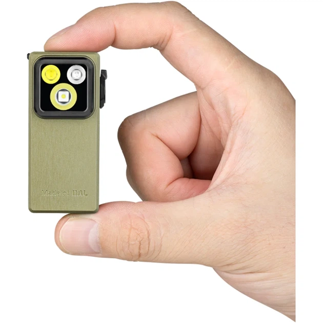 Фонарь Olight Oclip Ultra Olive green - изображение 7