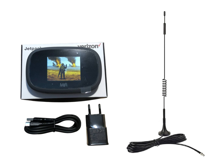 4G роутер Novatel MiFi 8800L + всенаправленная антенна 12 dBi (Прошивка с самолетом) - Фото 1 4G роутер Novatel MiFi 8800L + всенаправленная антенна 12 dBi (Прошивка с самолетом) - изображение 1