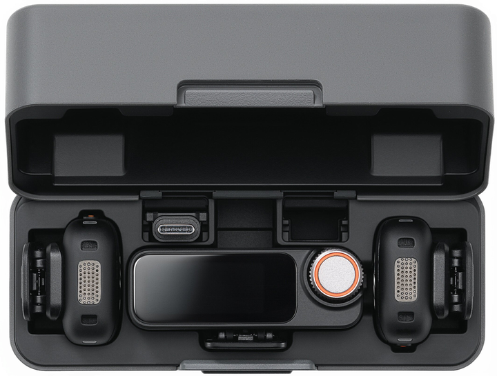 Микрофонная радиосистема DJI MIC 3 2TX + 1RX + Charging Case (CP.RN.00000480.01) - Фото 5 Микрофонная радиосистема DJI MIC 3 2TX + 1RX + Charging Case (CP.RN.00000480.01) - изображение 5