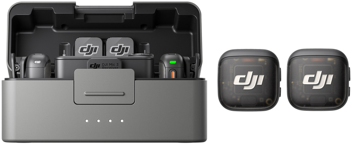 Микрофонная радиосистема DJI MIC 3 2TX + 1RX + Charging Case (CP.RN.00000480.01) - Фото 7 Микрофонная радиосистема DJI MIC 3 2TX + 1RX + Charging Case (CP.RN.00000480.01) - изображение 7