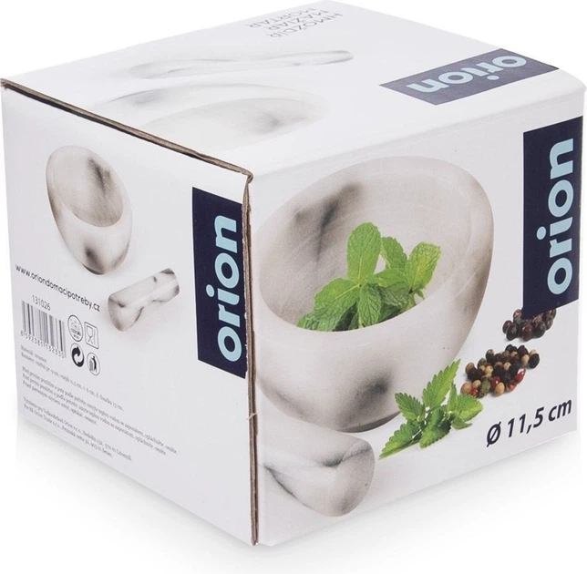 Ступка для спецій Orion мармурова (8592381132330) - зображення 5