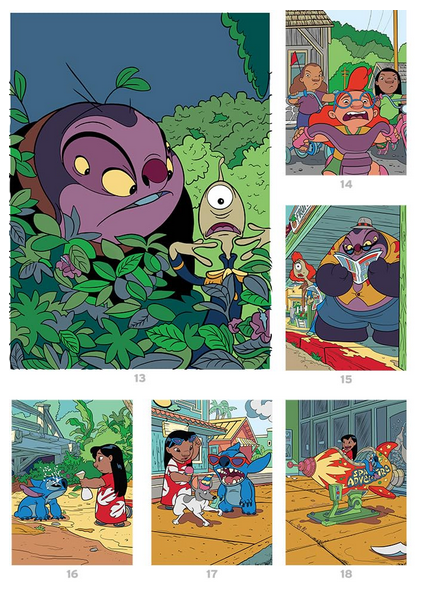 Раскраска Disney Hachette по номерам Stitch au numero - изображение 6