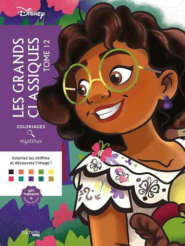 Разукрашка Disney Hachette по номерам Les Grands classiques Tome 12 - Фото 1 Разукрашка Disney Hachette по номерам Les Grands classiques Tome 12 - изображение 1