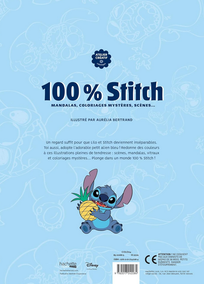 Розмальовка Disney Hachette за номерами 100 % Stitch - зображення 2