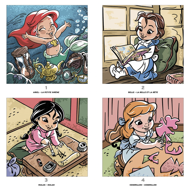 Раскраска Disney Hachette по номерам Petites Poupees - Фото 5 Раскраска Disney Hachette по номерам Petites Poupees - изображение 5