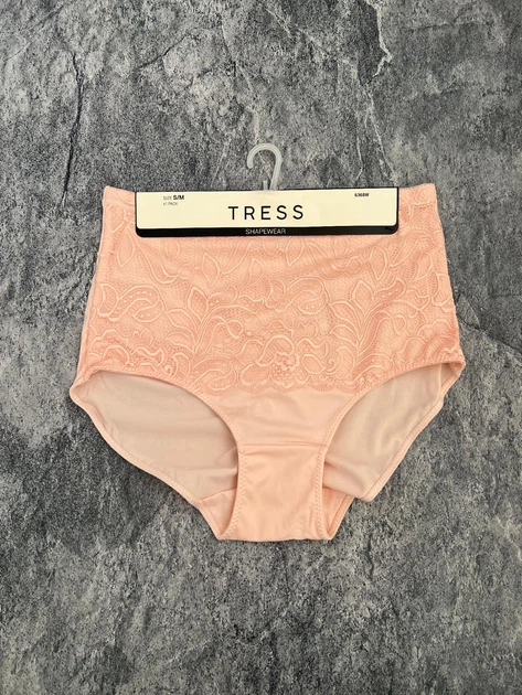 Жіночі трусики з мікрофібри Tress з високою посадкою - 2XL/3XL - на стегна 108-117 см - Рожевий - Фото 1 Жіночі трусики з мікрофібри Tress з високою посадкою - 2XL/3XL - на стегна 108-117 см - Рожевий - изображение 1