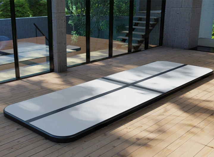 Śćieżka akrobatyczna Hedo Airtrack 400 x 100 x 20 cm Czarna (5907184130248) - obraz 10