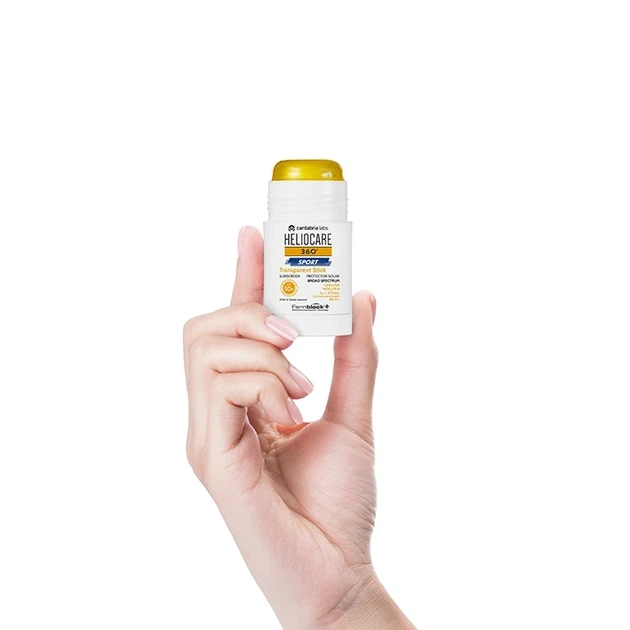Солнцезащитный стик CANTABRIA LABS для занятий спортом HELIOCARE 360º SPORT TRANSPARENT STICK SPF50+ 25 г - Фото 3 Солнцезащитный стик CANTABRIA LABS для занятий спортом HELIOCARE 360º SPORT TRANSPARENT STICK SPF50+ 25 г - изображение 3