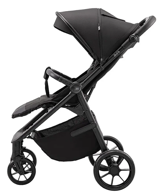 Коляска прогулянкова Bair Aura BA-01 black - зображення 7