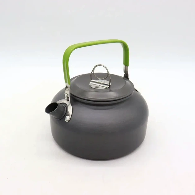 Походный набор посуды кастрюля чайник сковорода для туризма Cooking Set DS-308 - Фото 6 Походный набор посуды кастрюля чайник сковорода для туризма Cooking Set DS-308 - изображение 6