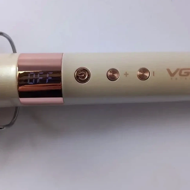 Плойка для завивки волос модель VGR V 599 мощный стайлер 35 Вт с терморегулятором керамическое покрытие цвет Розовый - Фото 8 Плойка для завивки волос модель VGR V 599 мощный стайлер 35 Вт с терморегулятором керамическое покрытие цвет Розовый - изображение 8
