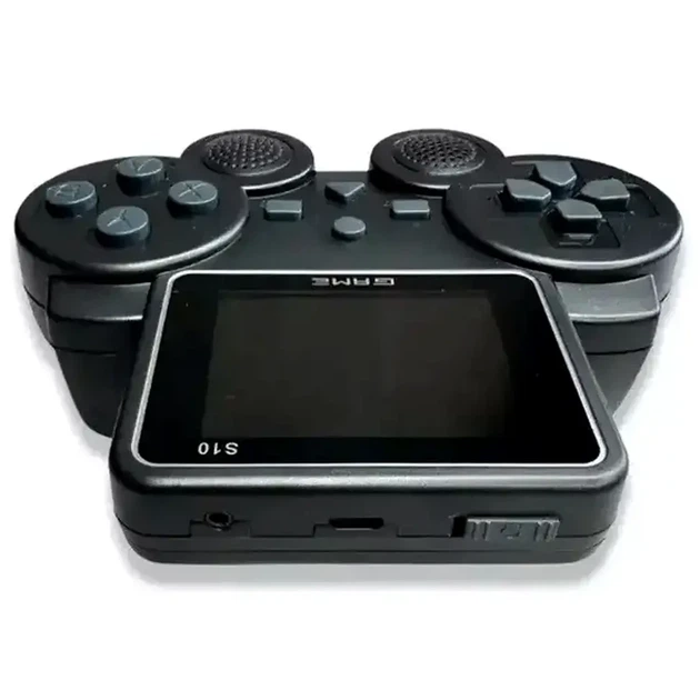 Игровая приставка портативная с экраном 3 дюйма 900 игр для развлечений модель S10 цвет черный - изображение 7