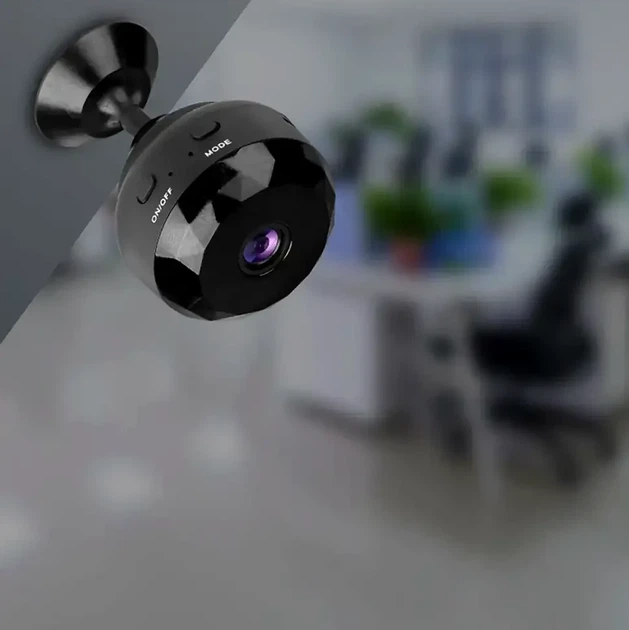 Міні WiFi камера FullHD з магнітним кріпленням та мікрофоном для відеоспостереження з ІЧ-підсвічуванням та датчиком руху - зображення 2