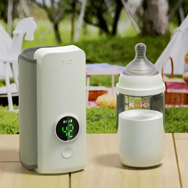 Підігрівач для пляшечок Milk Shaker LY-872 з терморегулятором USB антипригарне покриття Білий - зображення 6