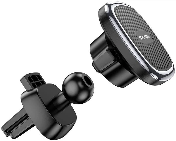 Автотримач для телефона Borofone BH67 Air outlet magnetic car holder Black (BH67BMG) - зображення 3
