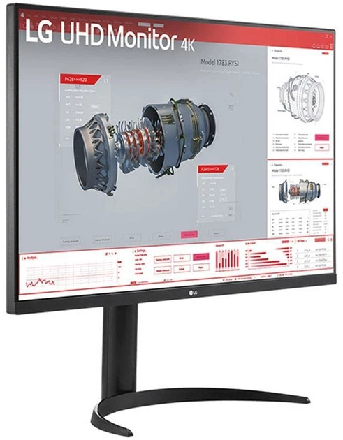 Монітор 31.5" LG 32BR55UK-B - зображення 5