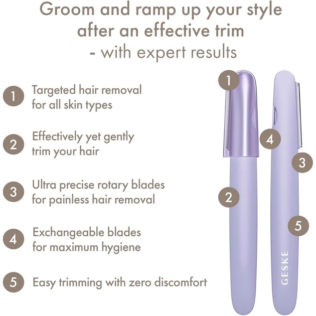 Триммер для тела GESKE Precision Trimmer 4in1 Purple (HB0455) [132066] - изображение 8