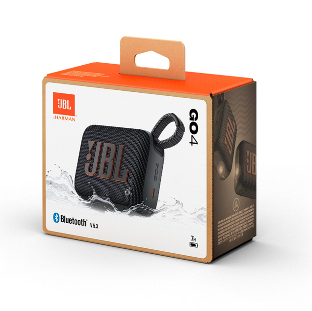 Портативная колонка JBL Go 4 BLK - изображение 6