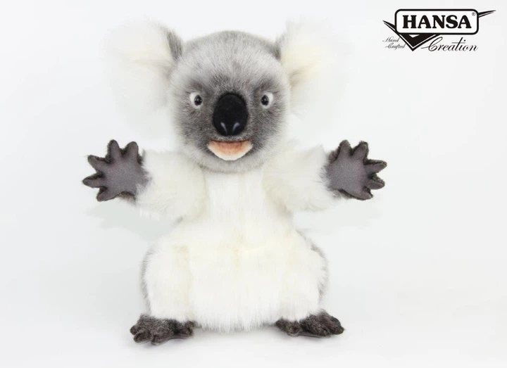 М'яка іграшка на руку Hansa серія Puppet Коала 28х16 см - Фото 2 М'яка іграшка на руку Hansa серія Puppet Коала 28х16 см - изображение 2