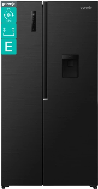Side-by-side холодильник Gorenje NRS917E41BXWD – фото, отзывы