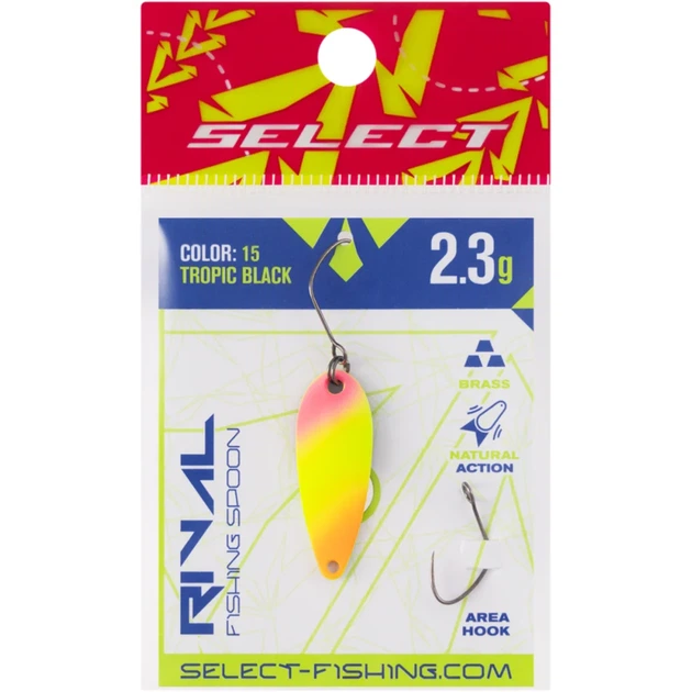 Блешня Select Rival 2.3g 30mm #15 Tropic Black - Фото 2 Блешня Select Rival 2.3g 30mm #15 Tropic Black - зображення 2